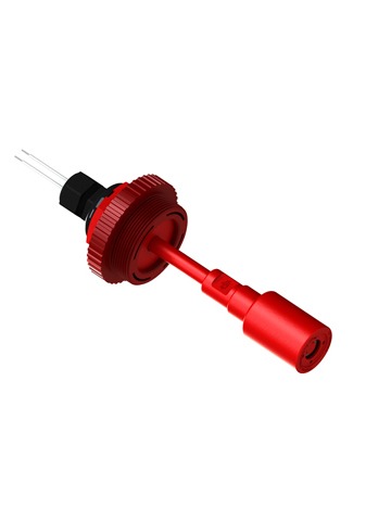 10-103-SS-AC 2" NPT Adapter + Slosh Shield — Acetal