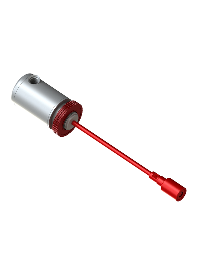 10-107-SS-AC Relay Housing (Flange) + Slosh Shield — Acetal