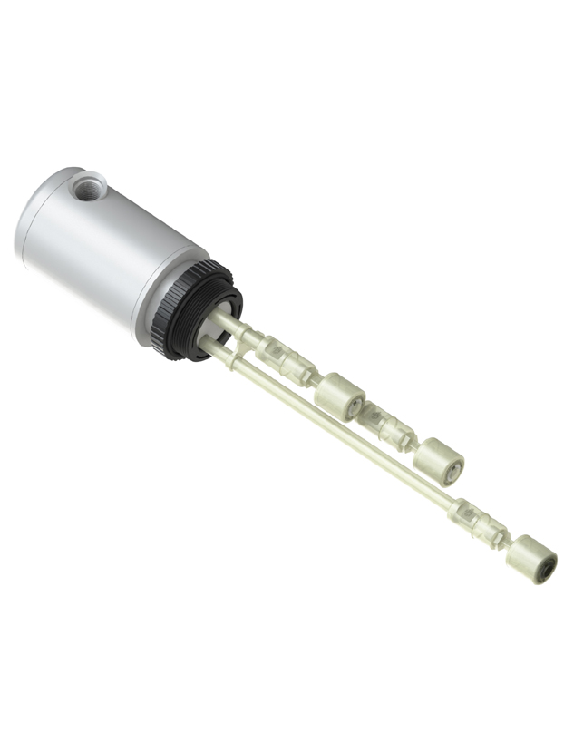 10-306-KR Relay Housing (NPT+Adapter) — Kynar PVDF
