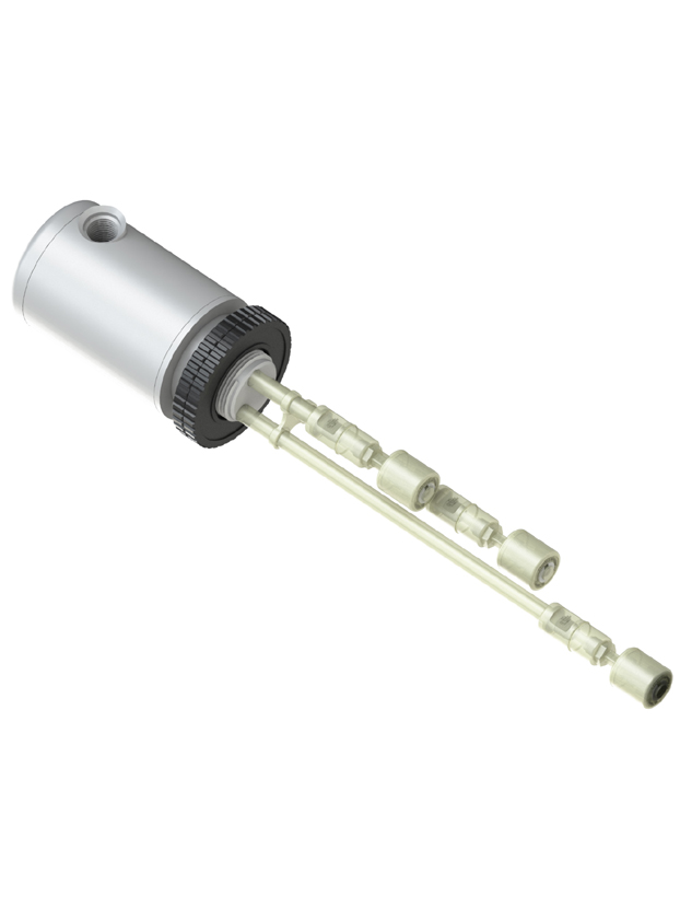 10-307-KR Relay Housing (Flange) — Kynar PVDF