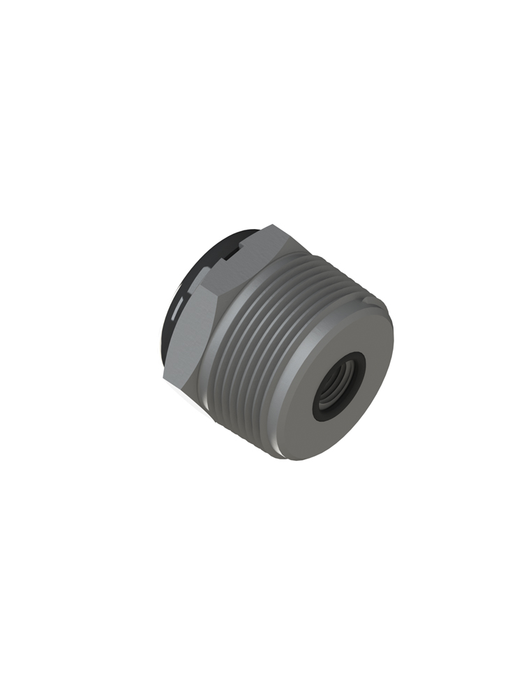 10-700-RT Round Threaded Receptacle