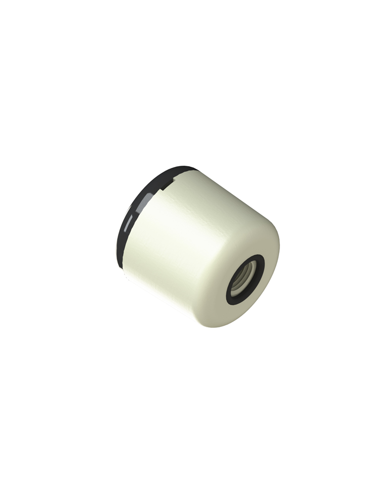 10-701-RT-KR Round Receptacle, C&rsquo;Bore + O-Ring