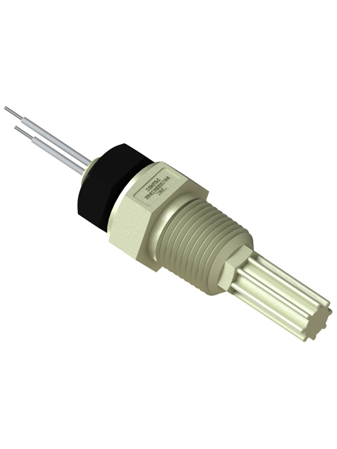 11-805-KR Compact Dual-Thread Bulkhead — Kynar PVDF