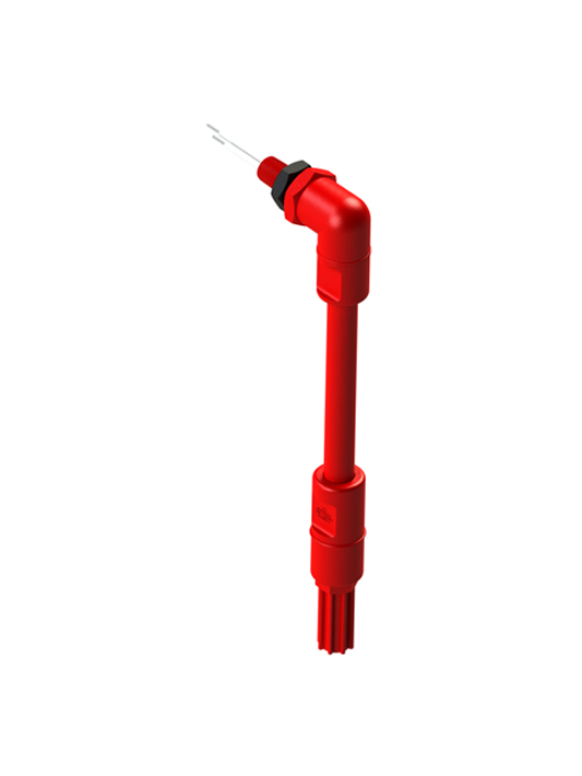 11-810-AC Angle Connector Wall Mount — Acetal