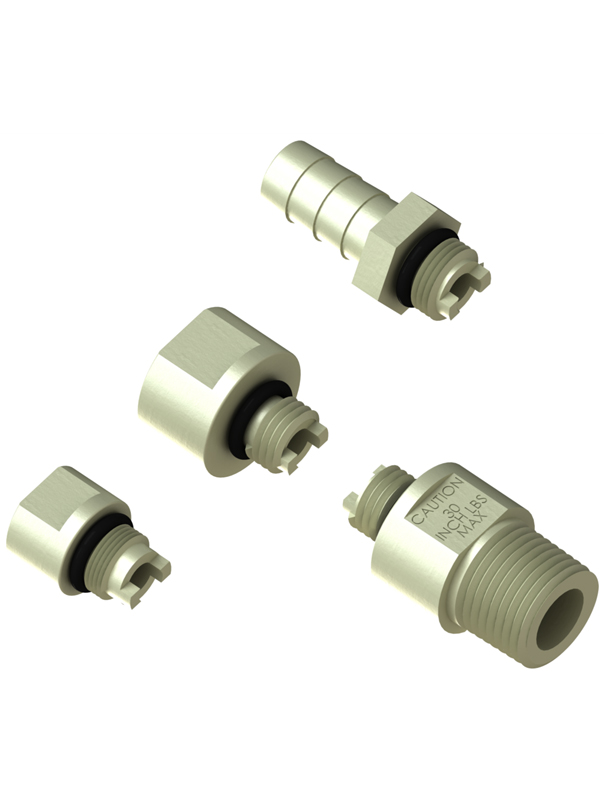 5-XX-KR Accessory Fittings — Kynar PVDF
